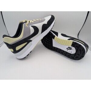 Nike Air Pegasus 89 G NRG Golf Shoes Black Yellow Spikeless Mens 12.5